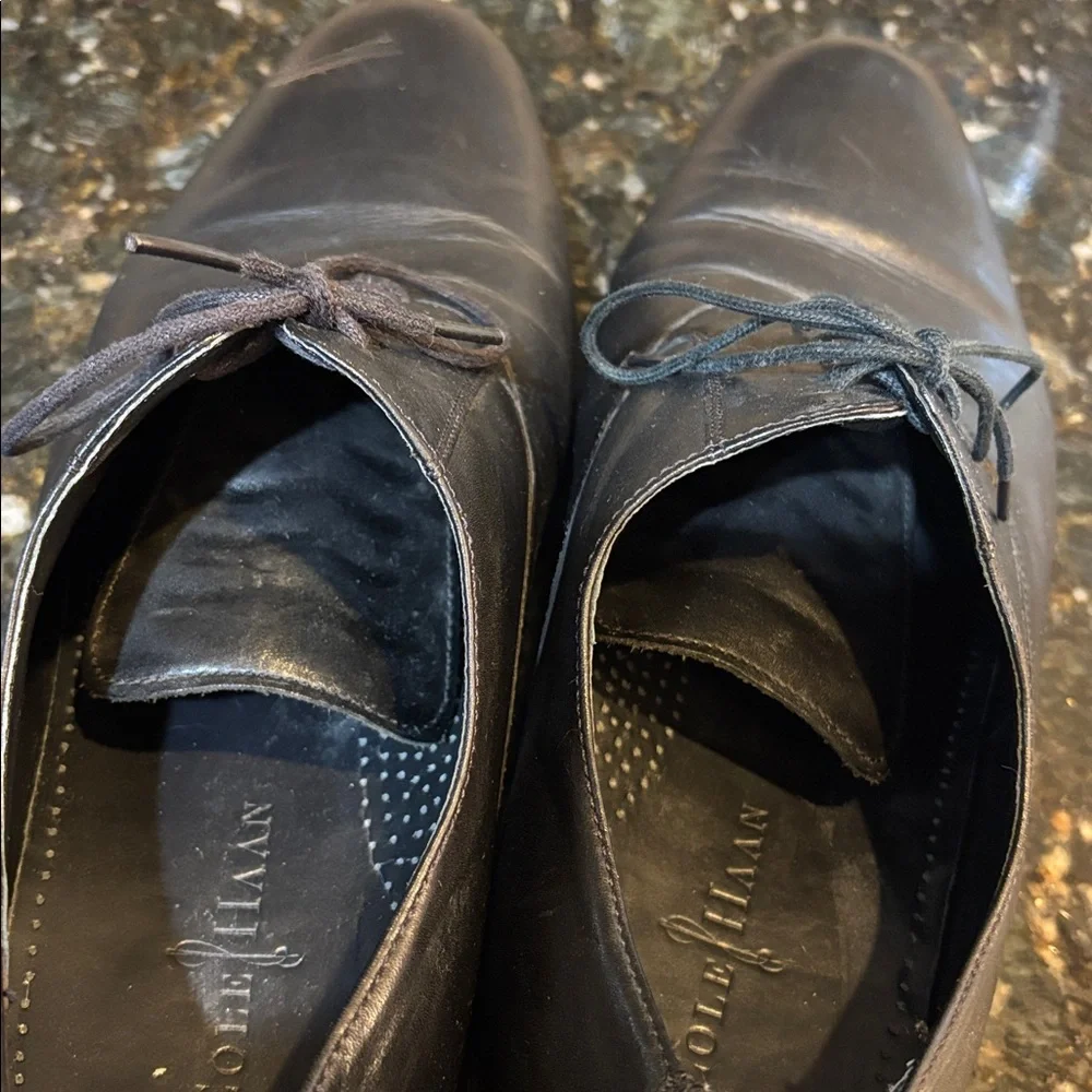 Cole Haan Black Leather Oxfords! Men’s 11